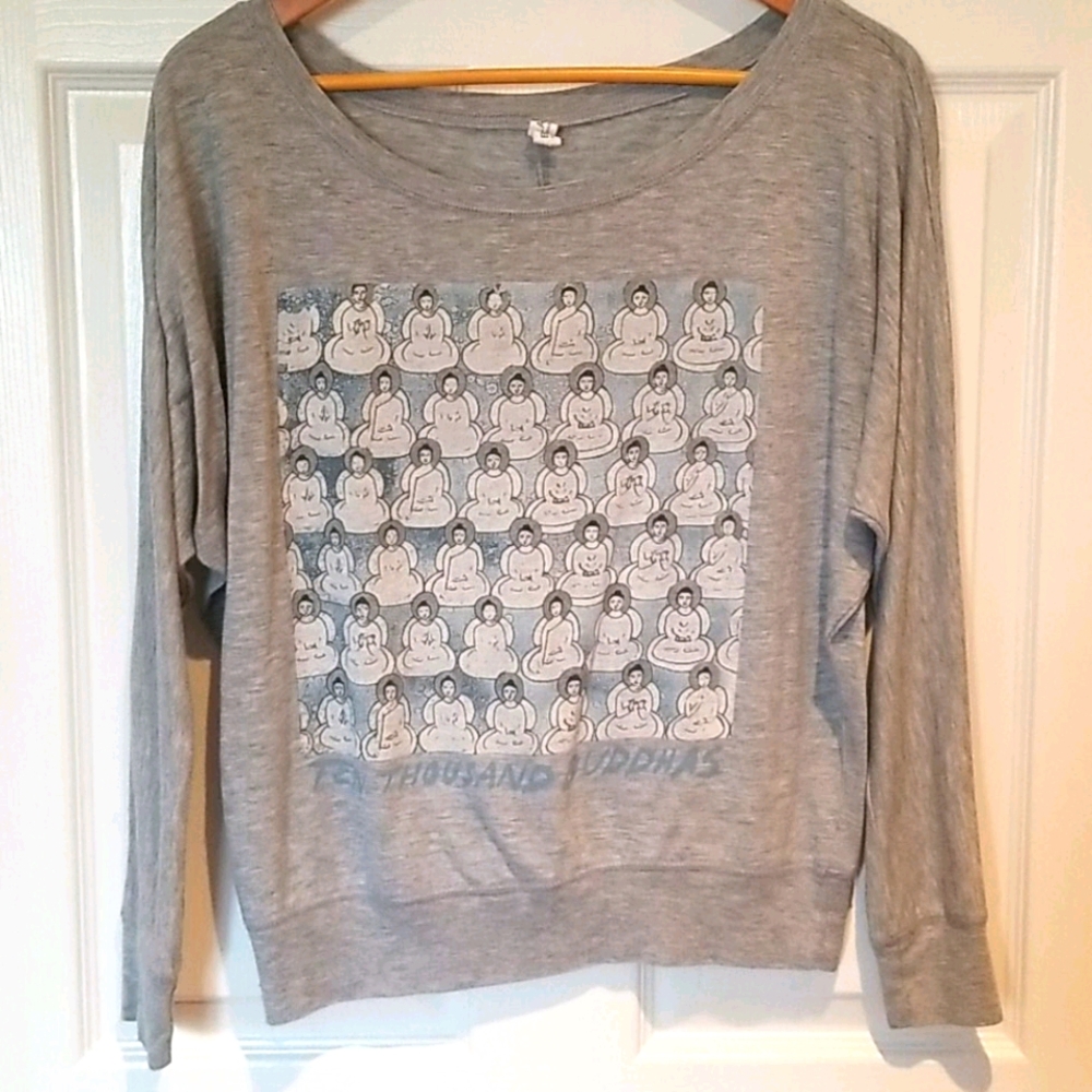 Ten Thouand Buddhas long sleeve shirt
